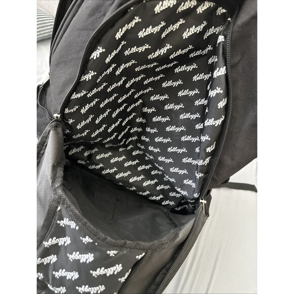 USA Olympics Backpack Black Padded Laptop Bag Kellogg's Sponsor Tony The Tiger - Picture 11 of 15
